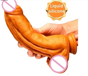 Huge dildo Duże miękkie 6 cm Liquid silicone