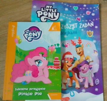 Kucyki My little pony Książka i zeszyt zadań