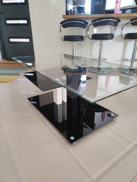 Ława szklana stół
