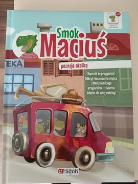 Smok Maciuś poznaje okolicę