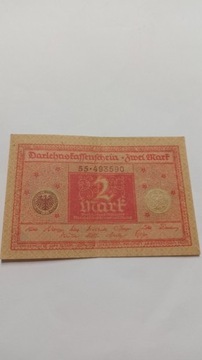 2 Marki 1920 rok Niemcy 