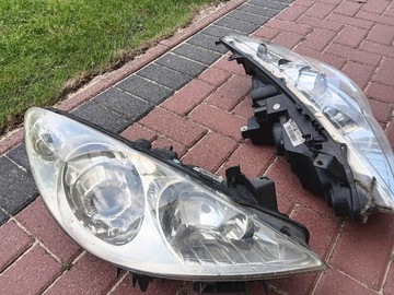 Lampy Peugeot 307 SW Lift - uszkodzone