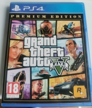 Gta V Ps4 wersja premium + MAPA