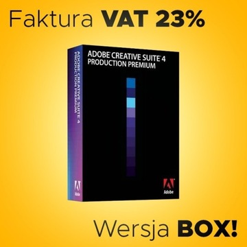 Adobe CS4 Production Premium - BOX - FV 23%