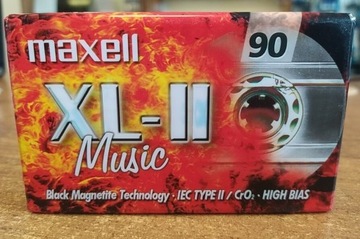 Kaseta Maxell XL-II Music 90 NOS