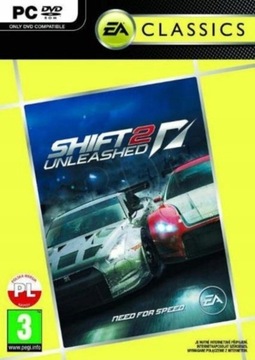 Need for Speed SHIFT 2 Unleashed PC PL Folia nowa 