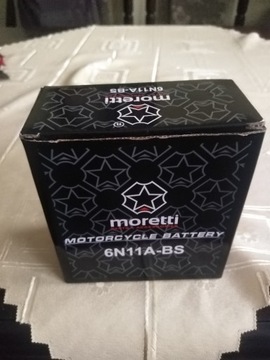 Akumulator żelowy MORETTI 6V 11Ah 6N11A-BS