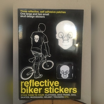 SuckUK Reflective Bike Stickers, odblaski naklejki