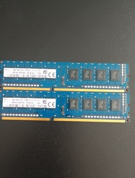 Pamięć RAM 4GB 1Rx8 PC3- 12800U-11-12-A1 