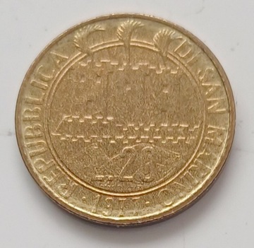 San Marino - 20 lira - 1977r. 