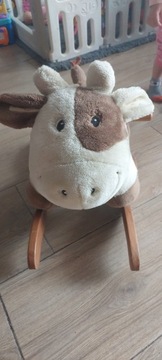 Krowa na biegunach zabawka kon bujak