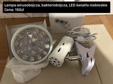 Lampa wirusobójcza, bakteriobójcza Led niebieskie