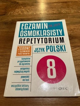 Repetytorium  egzamin ośmioklasisty POLSKI