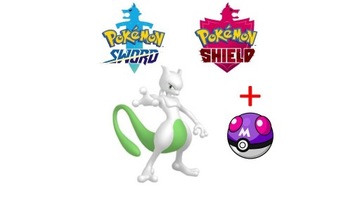 Pokemon Sword/Shield Shiny Mewtwo + Master Ball