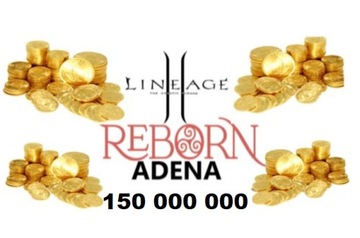 LINEAGE 2 L2REBORN X1 150KK 150 000 000 ADENA L2x1