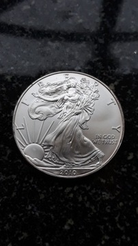 1 dollar, Silver Eagle, USA 2010, SREBRO uncja