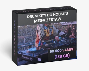 Mega zestaw drum kitów do house’u | 138 GB