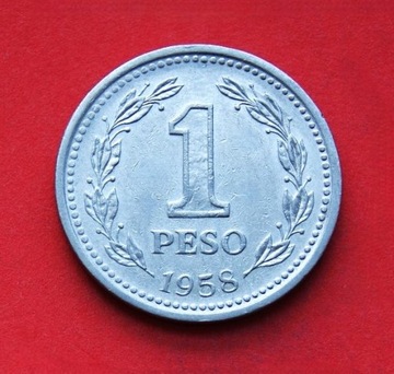 1  Peso  1958 r  -  Argentyna  