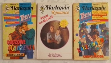 3 x Harlequin TEEN Romance HARLEKIN dla nastolatek