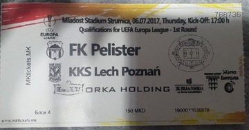 PELISTER BITOLA - LECH POZNAŃ 2017