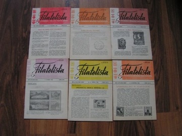FILATELISTA rocznik 1986 - brak nr 2 i 11