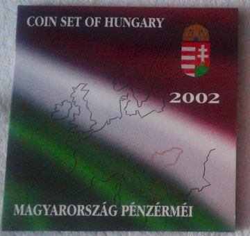 Zestaw monet Węgry 2002