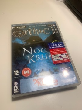 Gra pc gothic 2 noc kruka pc pl dodatek