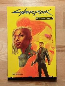 Cyberpunk Gdzie jest Johnny komiks