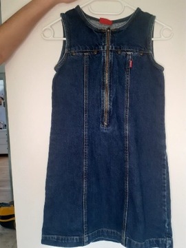 Sukienka jeans r.140