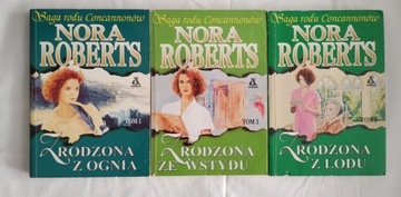 Nora Roberts - Saga rodu Concannonów t. 1-3