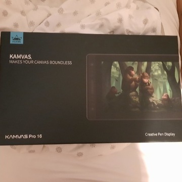 Tablet graficzny ekranowy Huion Kamvas 16 pro