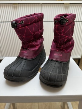 Buty zimowe śniegowce dziecięce Reima rozmiar 33