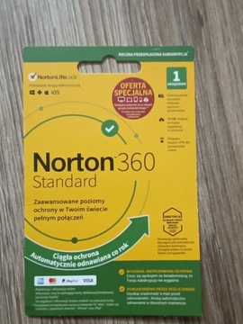 Norton 360 standard 1 pc 1 rok 