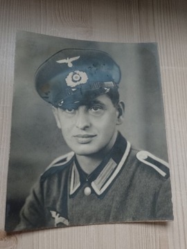 Portret Zdjęcia Rzeszy Wehrmacht Wojna Niemcy 