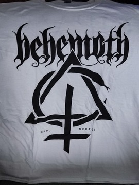 Koszulka BEHEMOTH - OPUS CONTRA NATURAM biała nowa
