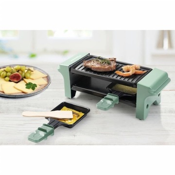 Bestron Grill raclette, 350 W, czarno-zielony