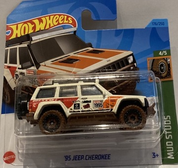 Hot wheels ’95 Jeep Cherokee TH TREASURE HUNT