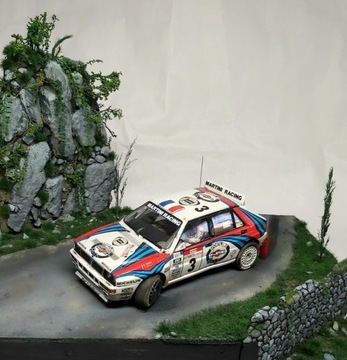 Gotowa Lancia Delta Integrale 1:24 1992  Korsyka