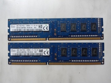 Pamięć RAM DDR3 Hynix 2x4GB 1600MHz, CL11