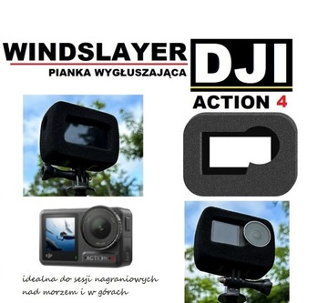 Gąbka wygłuszająca WindSlayer - DJI OSMO ACTION 4