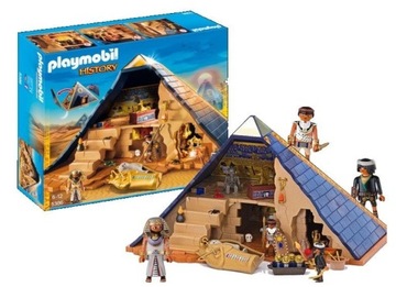 Playmobil 13kg: piramida zamek piraci western