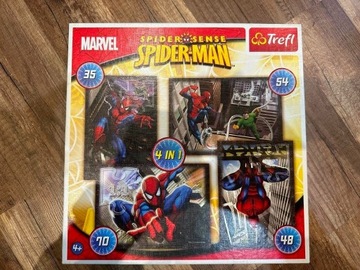 Puzzle Spider-man Trefl Marvel 4 in 1