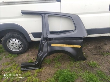 Vw Sharan tylny lewy błotnik próg tył 7N0809843B