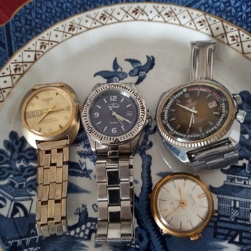 Zegarki męskie naręczne vintage 