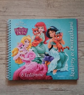 Disney Księżniczki, książka, szablony