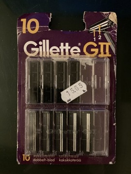 Gillette GII 9 sztuk. West Germany