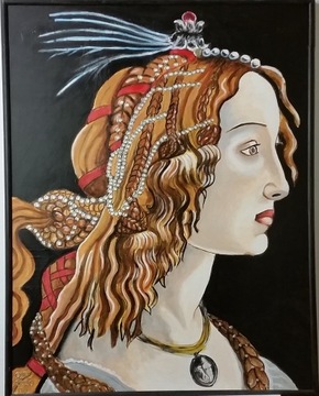 Obraz ins. S. Boticelli "Simonetta Vespucci II"