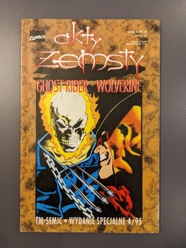 Akty zemsty Ghost Rider & Wolverine  4/1995