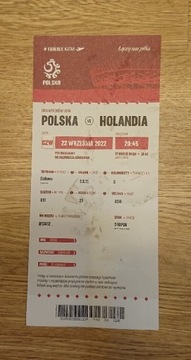 Polska Holandia bilet Liga Narodów gratis smycz 