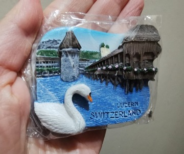 Magnes na lodówkę 3D Lucerna Szwajcaria